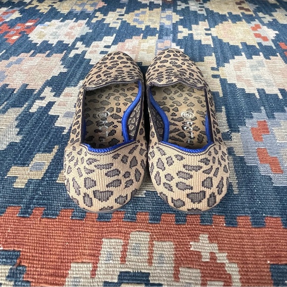 Rothy’s The Loafer Little Cat Cheetah Size 8 - Picture 3 of 10